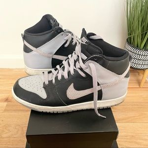 Nike Dunk High 2012 Wolf Grey J Pack Shadow Black Men’s 10.5 2012